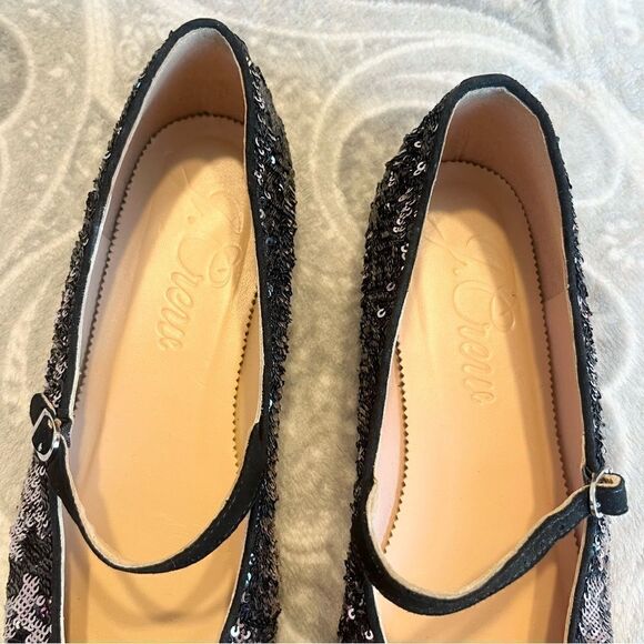 J.Crew Anya Mary Jane flats in sequin - Picture 3 of 5